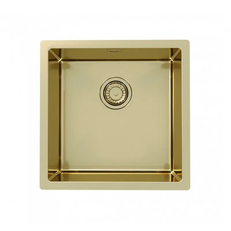 Chiuveta bucatarie patrata bronz Monarch Quadrix 30 Ultima șansă