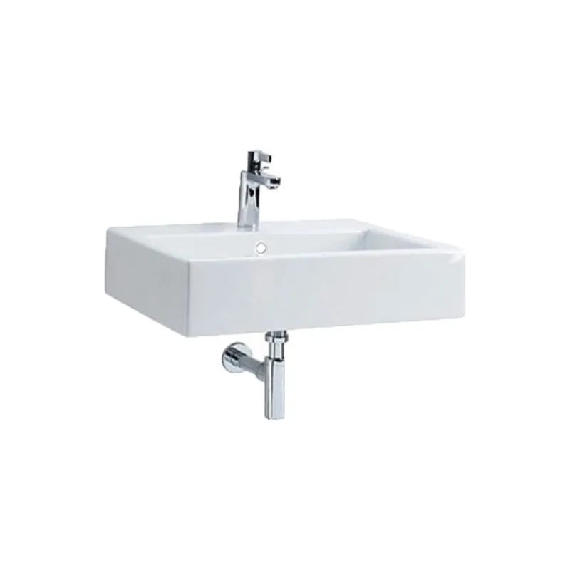 Ofertă de sezon Lavoar baie suspendat alb lucios 60 cm, dreptunghiular, Kolo Twins