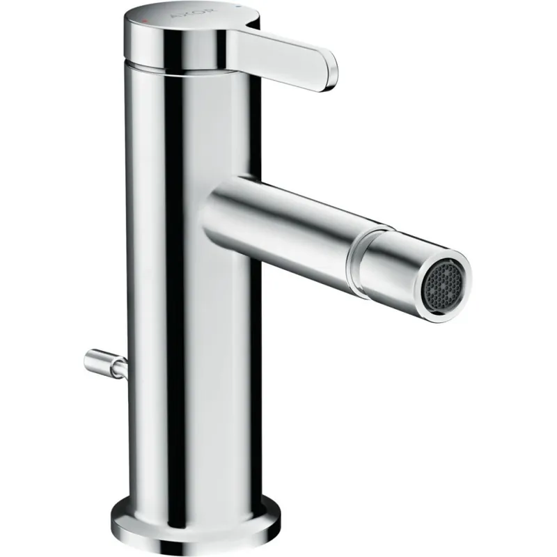 Baterie bideu crom lucios cu ventil pop-up inclus Hansgrohe Axor One Popular