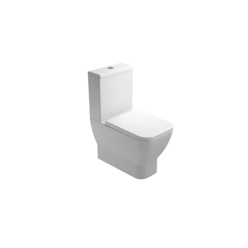 Vas wc stativ rimless back to wall Gala Emma Compact, alb Preț mic