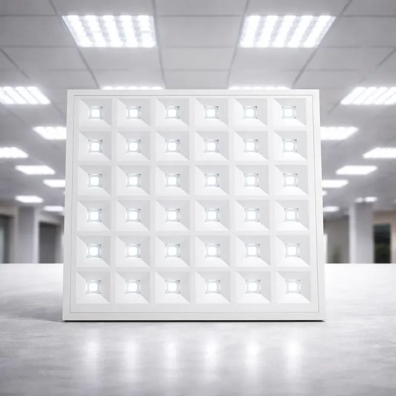 Panou LED Incastrat HexaGrid 96W 60x60cm Ofertă limitată