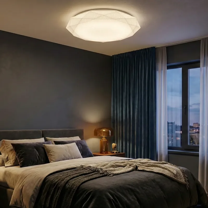 Reducere specială Plafoniera LED 24W Diamond Echivalent 300W 34CM Resigilat R2