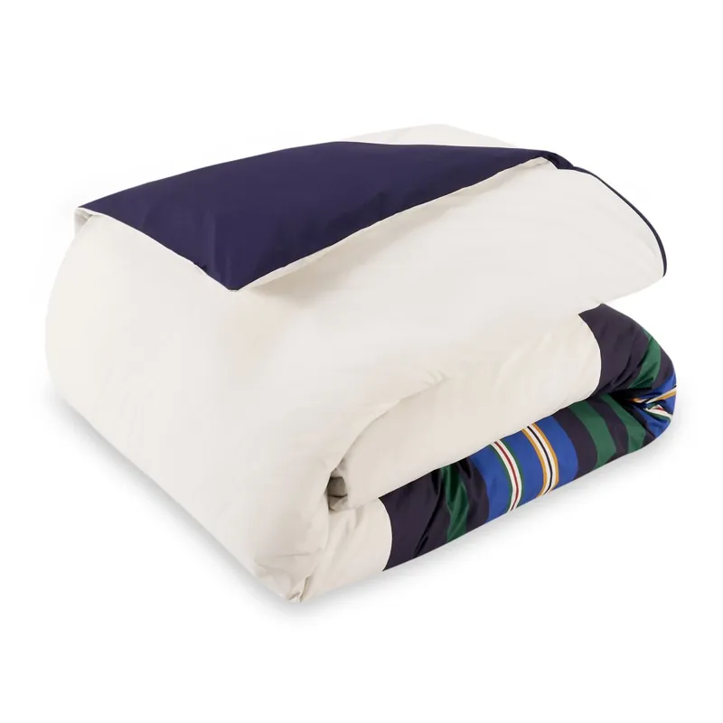 Retur ușor Cearceaf pentru pilota Tommy Hilfiger Urban Stripes 240x220cm, White