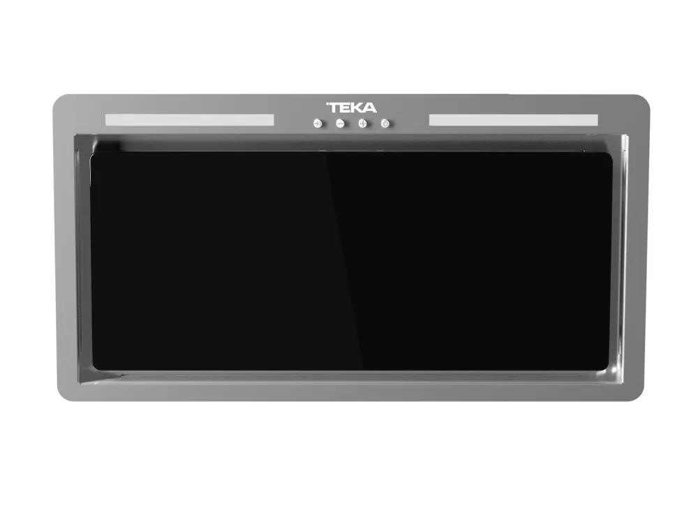 Hota incorporabila Teka Maestro GFL 57651 EOS BK, extractie perimetrala, 50cm, 3 trepte, Free outlet 735 mc/h, Inox+cristal negru Lichidare de stoc