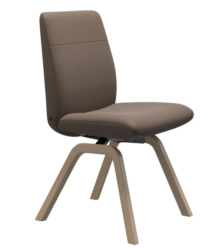 Scaun Stressless Chilli v2 Low D200 L, Balance&Glide, cadru natural, tapiterie piele Batick Mole Reducere extra