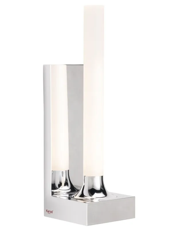 Cel mai vândut Aplica de perete Kartell Goodnight design Philippe Stark, LED 2.5W, IP20, h29cm, crom