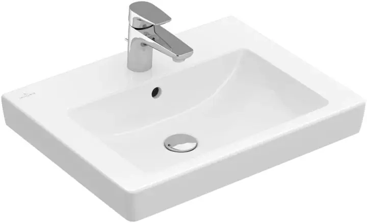 Lavoar Villeroy & Boch Subway 2.0, 55x44 cm, montare pe mobilier, alb Cumpără acum