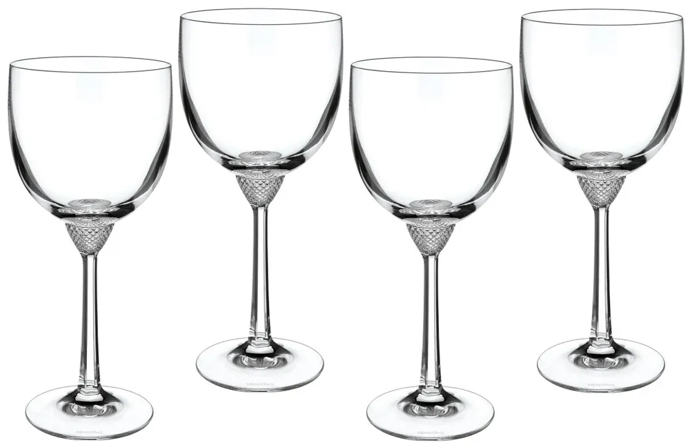Reducere extra Set 4 pahare apa Villeroy & Boch Octavie Goblet 206mm, 0,37 litri