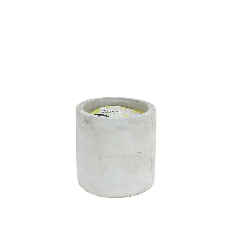 Preț mic Lumanare exterior La Francaise Outdoor Pots en Beton Citronnella 120g