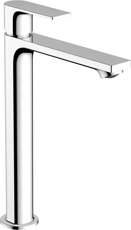 Plată securizată Baterie lavoar Hansgrohe Rebris E 240 CoolStart EcoSmart, fara ventil, pentru lavoar tip bol, crom