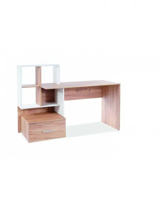 Preferatul clienților BIROU B-003 LAMINAT,ALB, DESIGN EXCLSIV SIGNAL