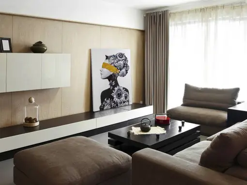 Vezi acum TABLOU DECORATIV PERFIL II 498159, PICTURA ACRILICA PE PANZA, STIL MODERN, SCHULLER