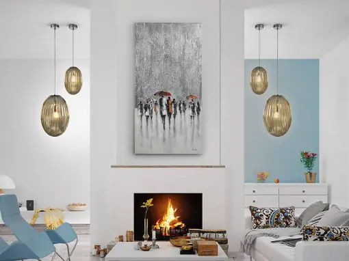 Plată sigură TABLOU DECORATIV LLUEVE 263474, PICTURA ACRILICA PE PANZA, STIL MODERN, SCHULLER