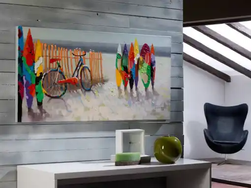 TABLOU DECORATIV SUMMER 742215, PICTURA ACRILICA PE PANZA, STIL MODERN, SCHULLER Plată sigură