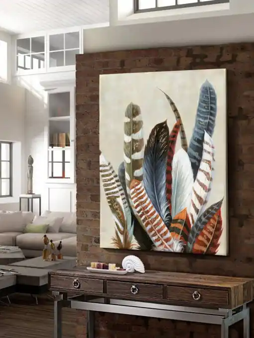 Comandă acum TABLOU DECORATIV UCELLI 586107, PICTURA ACRILICA PE PANZA, STIL MODERN, SCHULLER