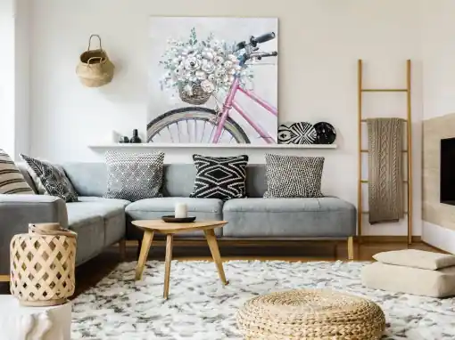 Ofertă limitată TABLOU DECORATIV PROVENZA 912064, PICTURA ACRILICA PE PANZA, STIL MODERN, SCHULLER