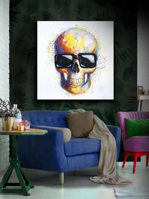 Bestseller TABLOU DECORATIV CATRINA 531973, PICTURA ACRILICA PE PANZA, STIL MODERN, SCHULLER