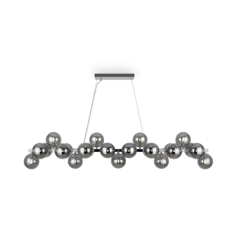 Corp de iluminat suspendat Dallas, Metal Crom, 28W, MAYTONI MOD547PL-25CH Mai ieftin
