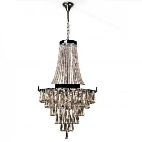 Bestseller Lustra/candelabru inalt lux Reian cristale K9, inaltime reglabila, 810637 - Schuller
