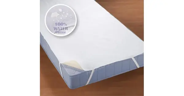 Cumpără online Protectie frotir bumbac 100% impermeabila pentru saltea de 90x200cm, alb, Ralex Pucioasa
