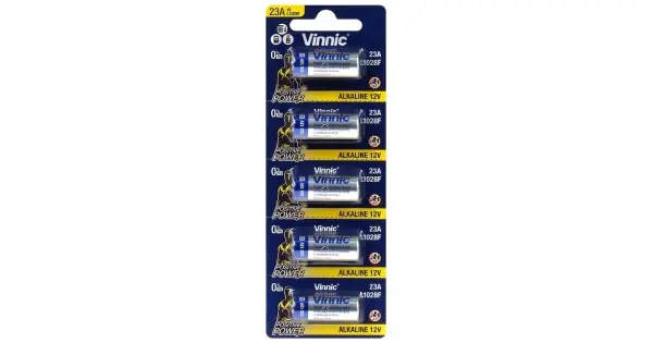 Baterii alkaline 12 V, 5 bucati Premium