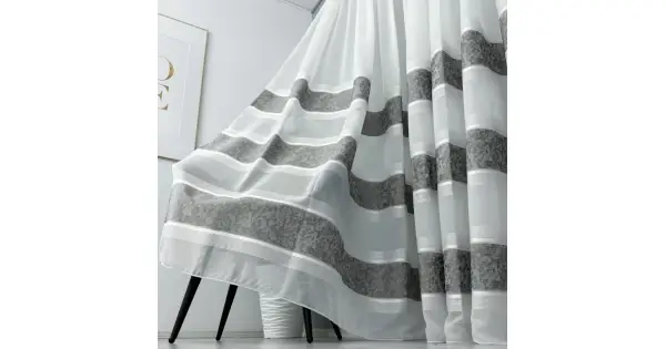 Perdea Cristal din IN plin, model gheata, 300cm x 230cm , Rejansa pentru sina Reducere de preț