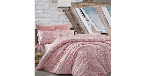 Bestseller Lenjerie de pat dublu, 4 piese, Bumbac 100% Ranforce, Ralex Pucioasa