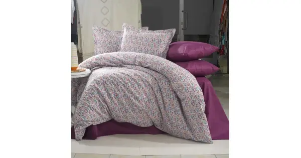 Cel mai bun preț Lenjerie de pat dublu, 4 piese, Bumbac 100% Ranforce, Ralex Pucioasa