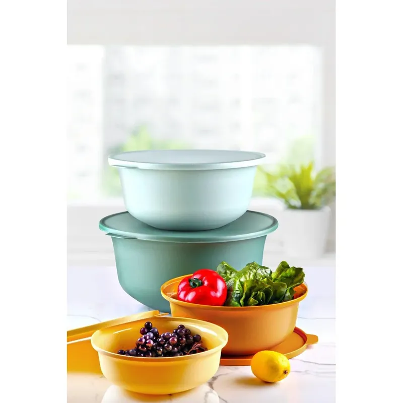 Reducere extra Set cutie de depozitare, Verde, 35x20x35 cm