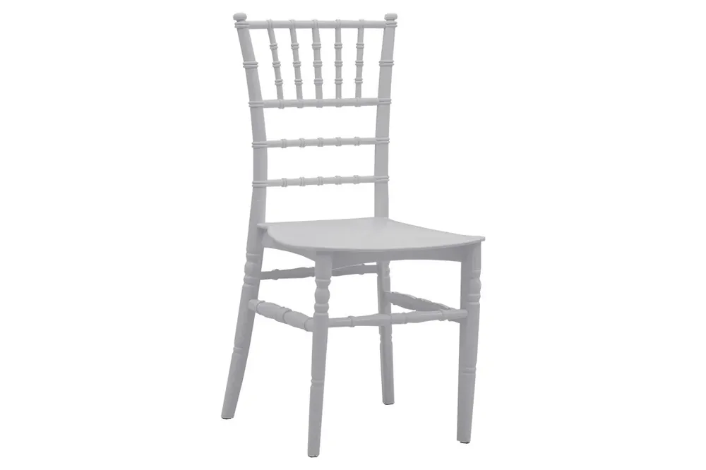 Ofertă de sezon Scaun Tiffany, Alb, 40x86x43 cm