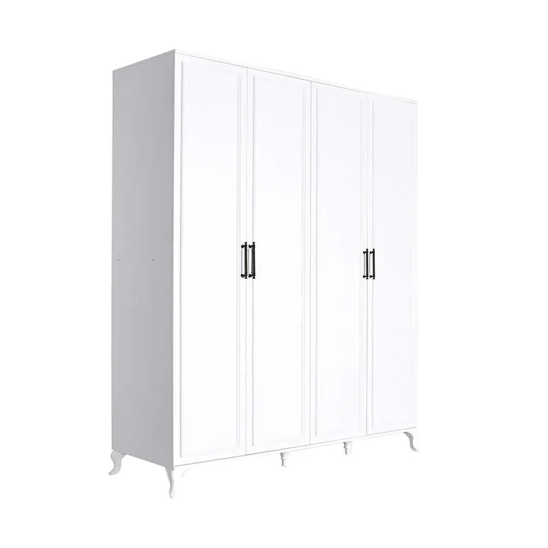 Dulap Haine Adore Country, 4 usi, Alb, 180x224x62 cm Ofertă de sezon