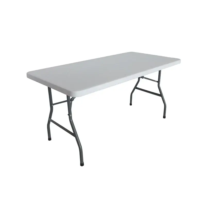 Masa de conferinte de gradina Aprilia, Alb, 152x76x74 cm Livrare expres