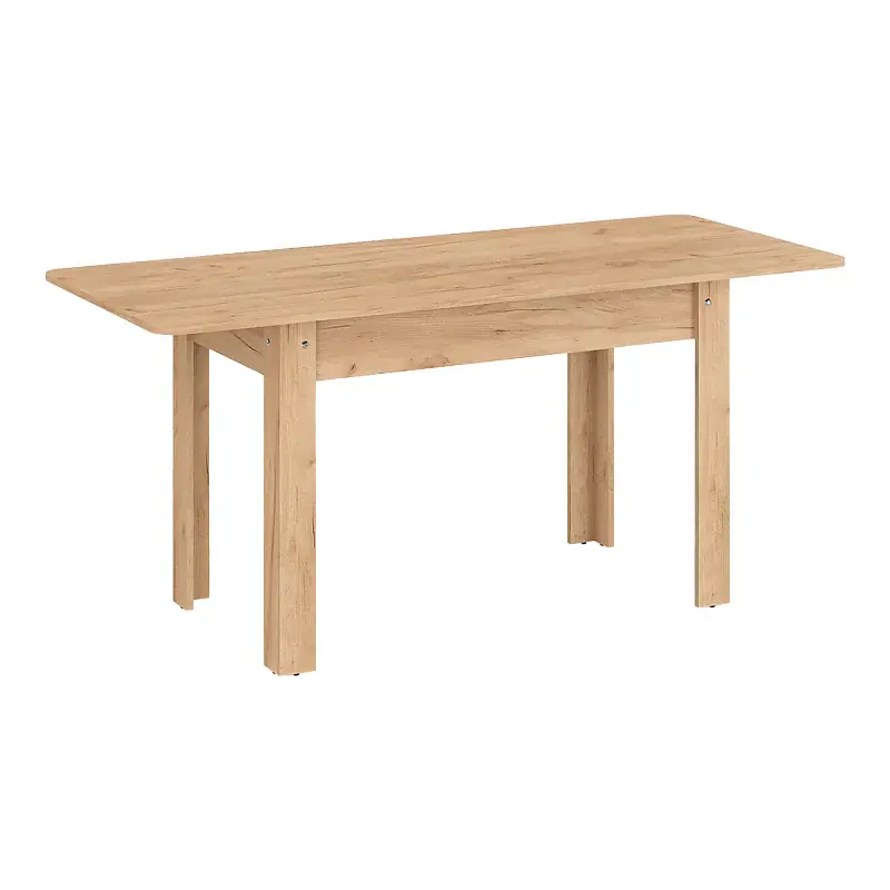 Masa de sufragerie Quiin extensibila, stejar, 120-174x70x74 cm Nu rata