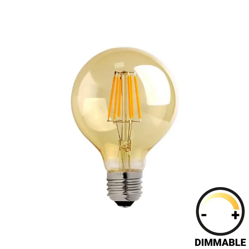 Lampa LED G95 Bec reglabil 200-220V chihlimbar, 10x10x14 cm Livrare expres